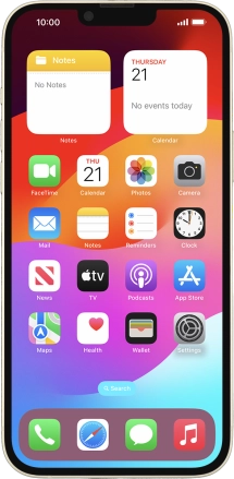 Image 1: Front view of the Apple iPhone 14 Plus