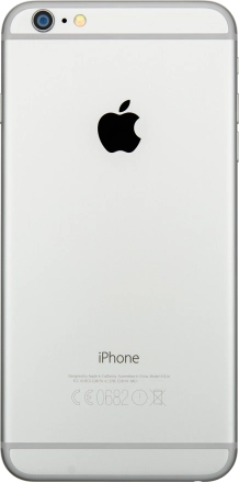 Image 2: Back view of the Apple iPhone 6 Plus