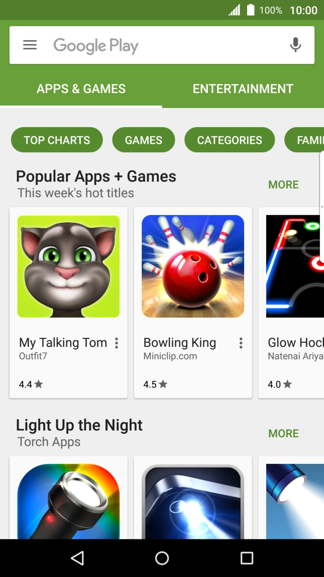 Installing apps from Google Play on my mobile phone - Optus
