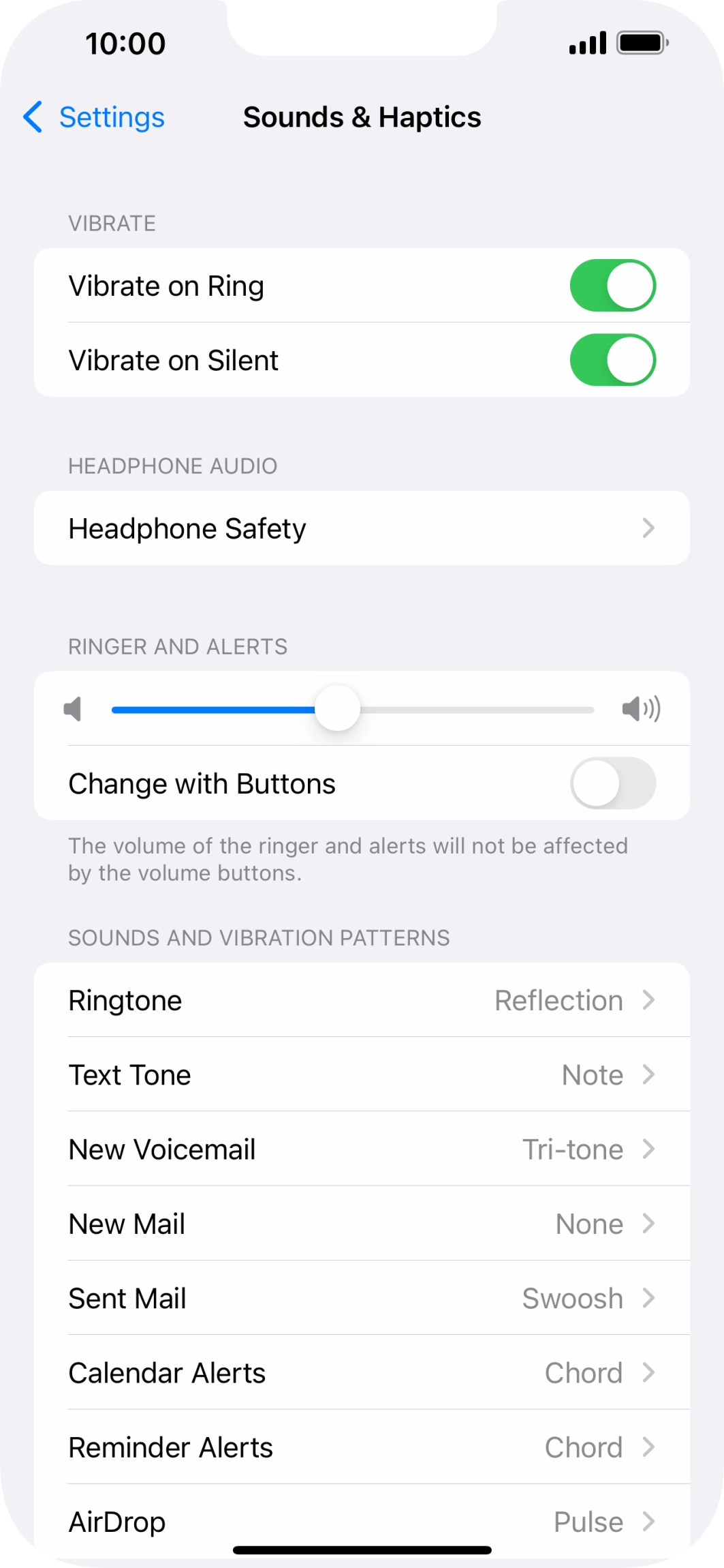 Turning vibration on my mobile phone on or off - Optus