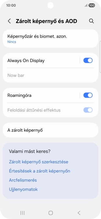 A befejezéshez, és ahhoz, hogy visszatérhess a főképernyőhöz, nyomd meg a főgombot.