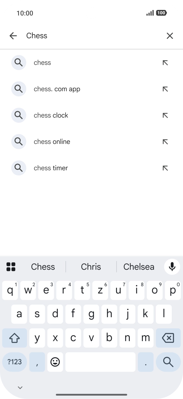 Írd be a keresett alkalmazás nevét vagy kategóriáját, és kattints a keresés ikonra. Írd be a keresett alkalmazás nevét vagy kategóriáját, és kattints a keresés ikonra.
