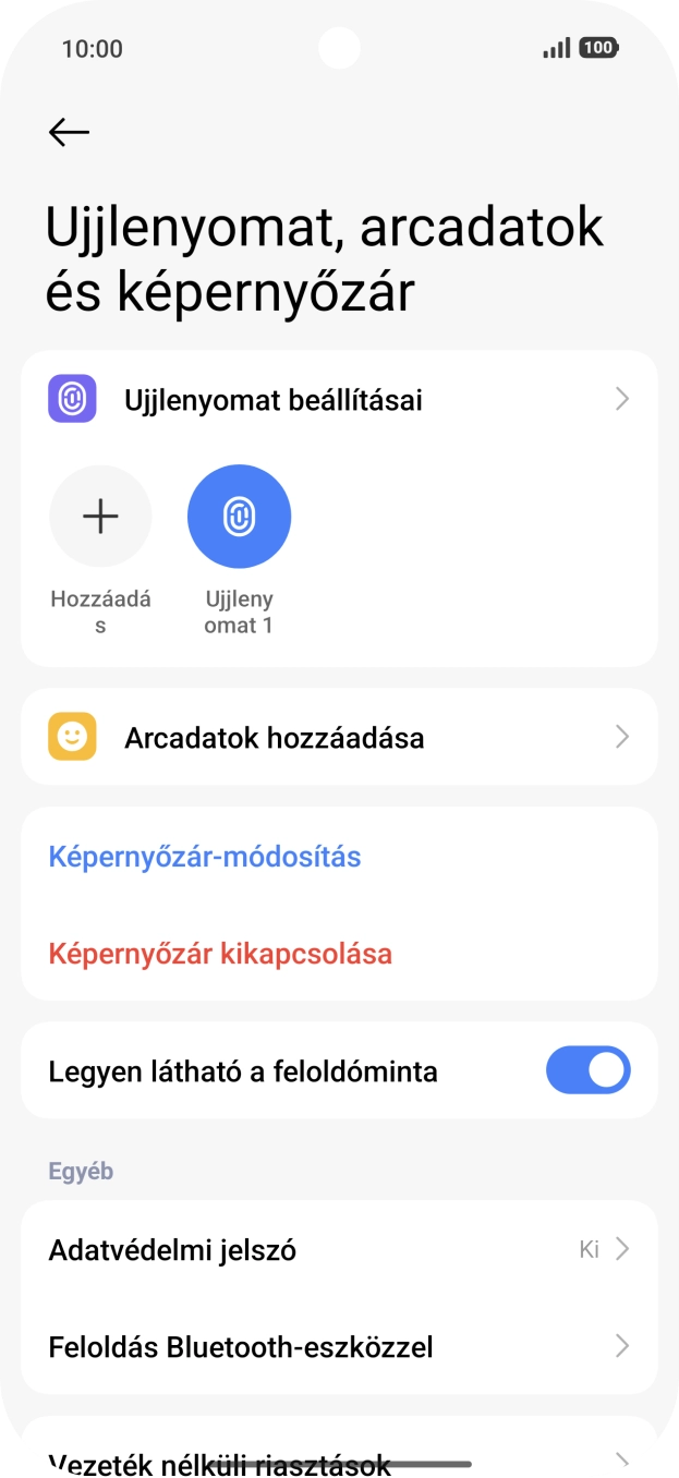 Válaszd ki a kívánt beállításokat. Válaszd ki a kívánt beállításokat.