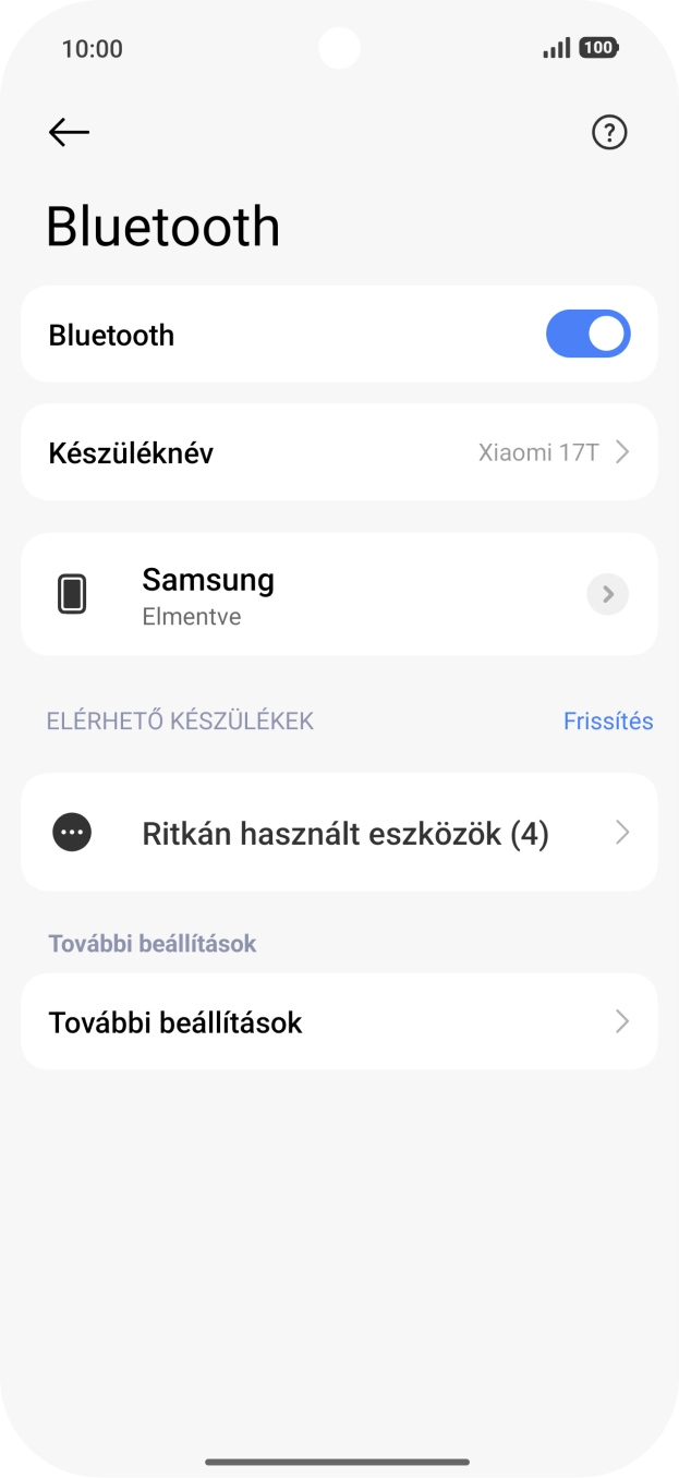 Húzd az ujjad felfelé a kijelző aljáról, hogy visszatérj a kezdőképernyőhöz. Húzd az ujjad felfelé a kijelző aljáról, hogy visszatérj a kezdőképernyőhöz.