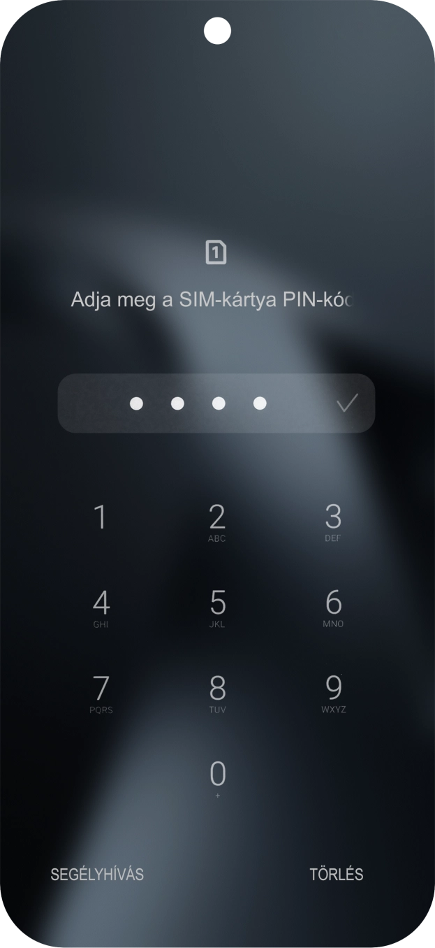 Amennyiben a telefon kéri, írd be a PIN-kódodat, és kattints a jóváhagyás ikonra. Amennyiben a telefon kéri, írd be a PIN-kódodat, és kattints a jóváhagyás ikonra.