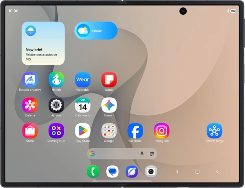 Imagen 1: Vista frontal del Samsung Galaxy Z Fold8 5G - Black