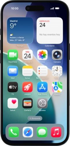 Imagen 1: Vista frontal del Apple iPhone Air - Black