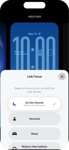 Press the close icon. Press the close icon.