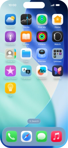 Press and hold anywhere on the home screen. Press and hold anywhere on the home screen.