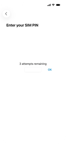 If your SIM is locked, key in your SIM PIN and press OK. The default SIM PIN is 0000. If your SIM is locked, key in your SIM PIN and press OK. The default SIM PIN is 0000.