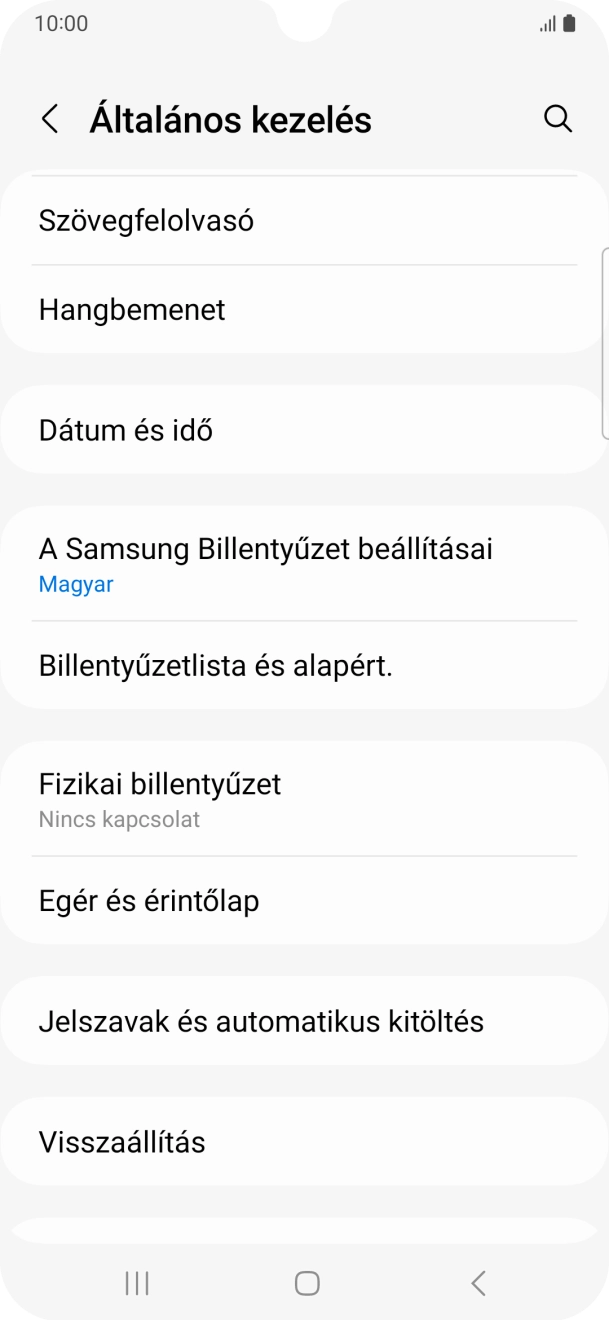 Válaszd a Visszaállítás lehetőséget. Válaszd a Visszaállítás lehetőséget.