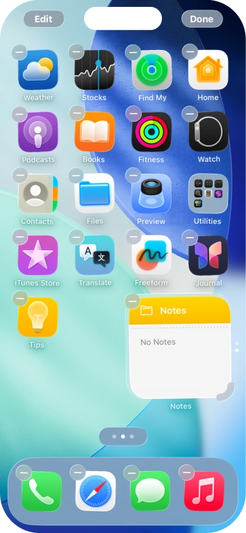 Press Done. Press Done.