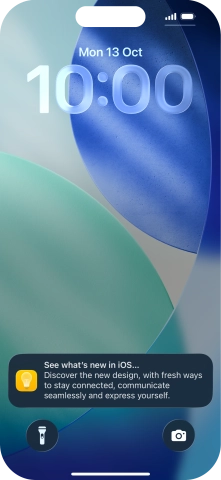 Press the required notification and follow the instructions on the screen to use the selected function. Press the required notification and follow the instructions on the screen to use the selected function.