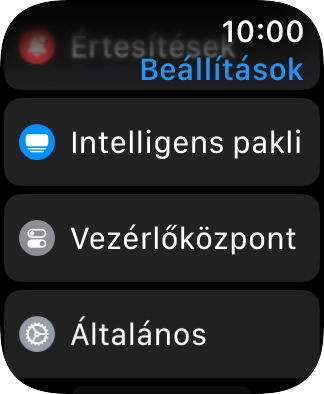 Válaszd az Általános lehetőséget. Válaszd az Általános lehetőséget.