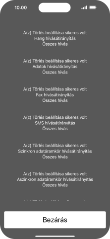 Válaszd a Bezárás lehetőséget.