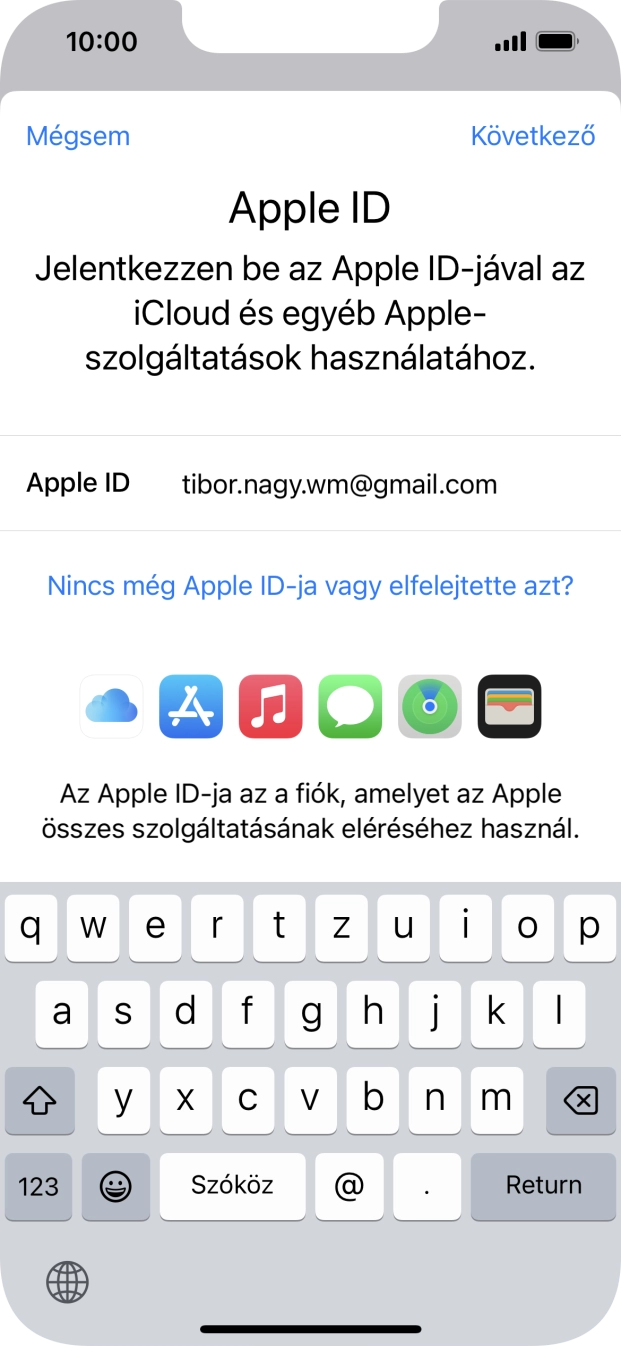 Válaszd a Következő lehetőséget.