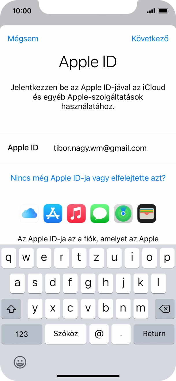 Válaszd a Következő lehetőséget.
