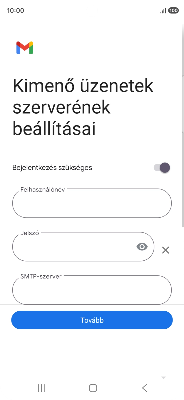 Kattints a „Bejelentkezés szükséges” melletti csúszkára a funkció bekapcsolásához.
