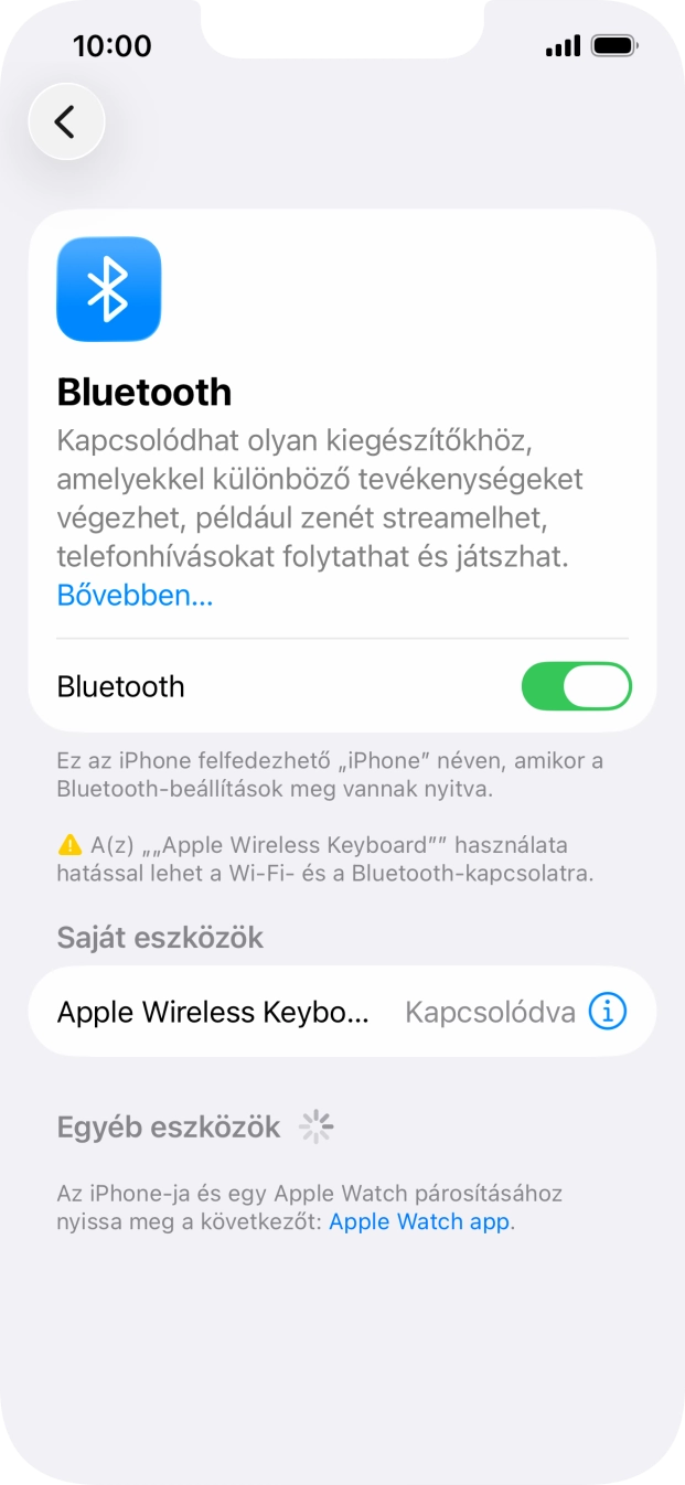 Húzd az ujjad felfelé a kijelző aljáról, hogy visszatérj a kezdőképernyőhöz. Húzd az ujjad felfelé a kijelző aljáról, hogy visszatérj a kezdőképernyőhöz.