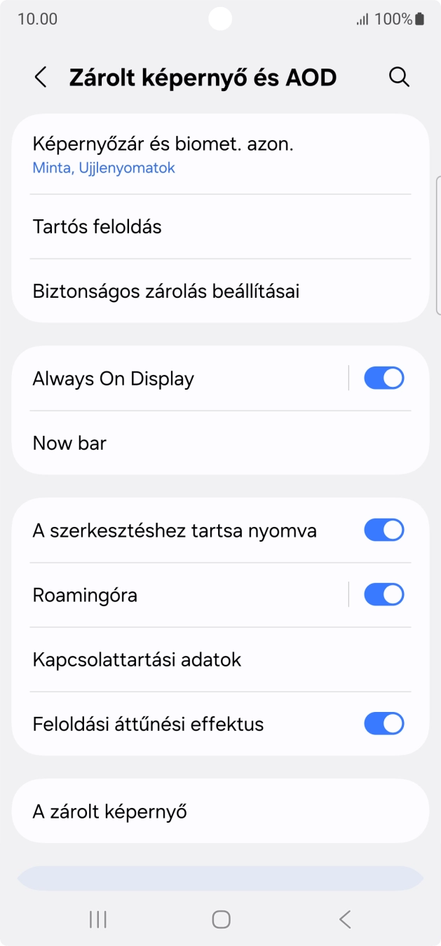 Kattints a vissza billentyűre.