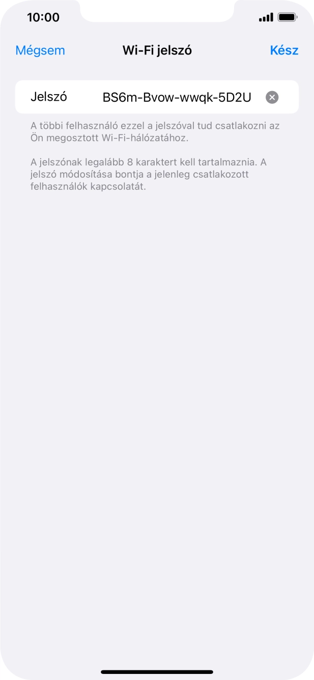 Válaszd a Kész lehetőséget.