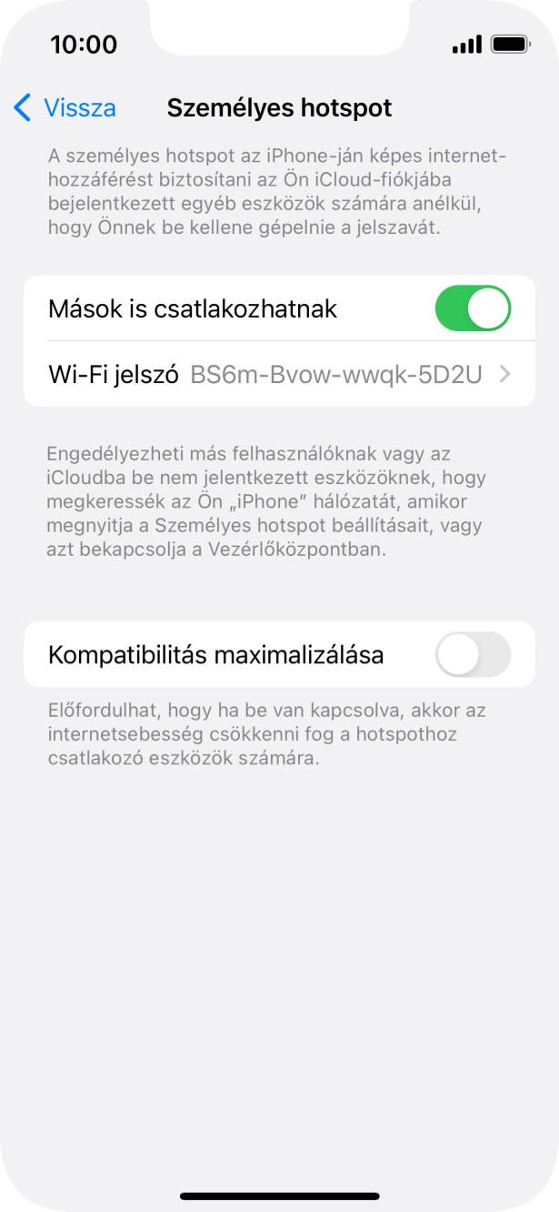Húzd az ujjad felfelé a kijelző aljáról, hogy visszatérj a kezdőképernyőhöz.