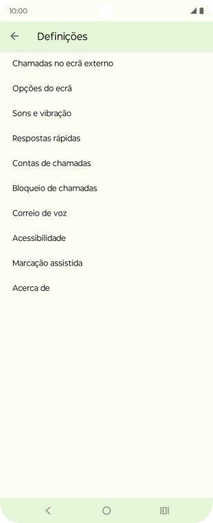Prima Correio de voz.