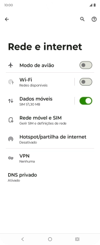 Prima Rede móvil e SIM.