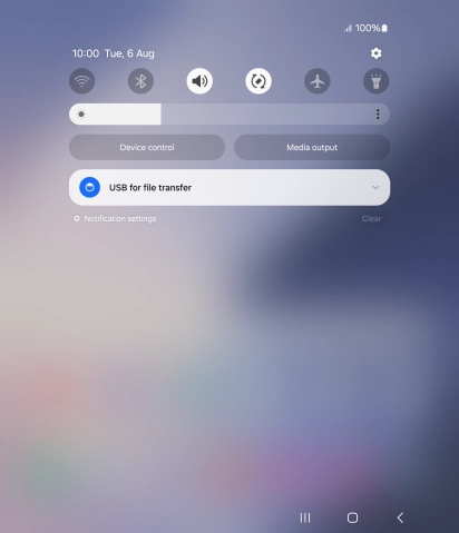 Press the drop down list. Press the drop down list.