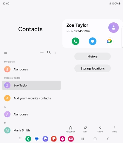 Press the Home key to return to the home screen. Press the Home key to return to the home screen.
