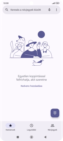 Kattints a menü ikonra.