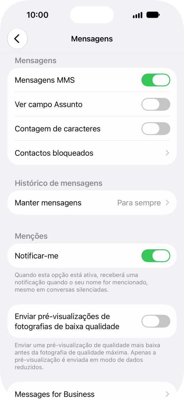 Para voltar ao ecrã inicial, deslize o dedo de baixo para cima a partir da base do ecrã.