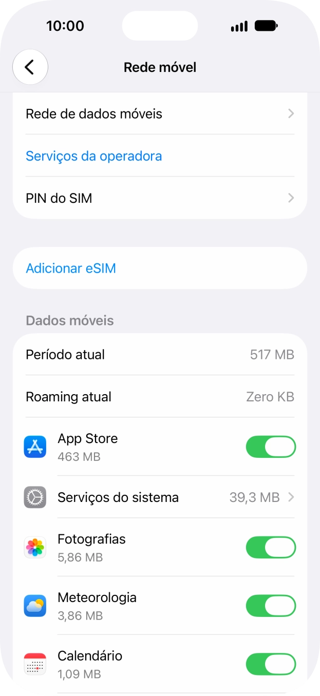 Prima PIN do SIM.