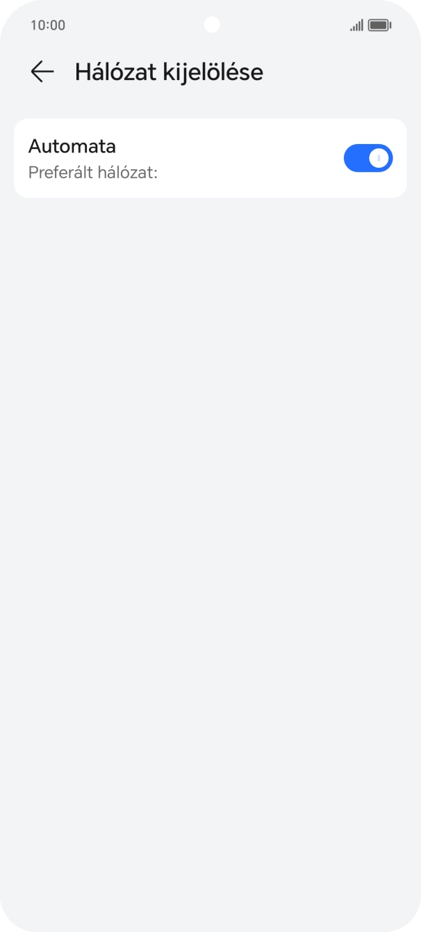 Kattints az „Automata” melletti csúszkára a funkció kikapcsolásához. Kattints az „Automata” melletti csúszkára a funkció kikapcsolásához.