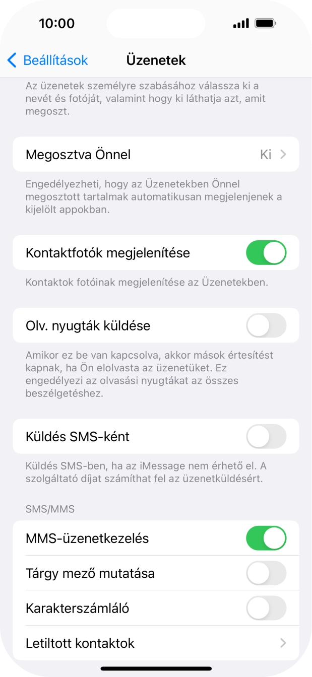 Húzd az ujjad felfelé a kijelző aljáról, hogy visszatérj a kezdőképernyőhöz.
