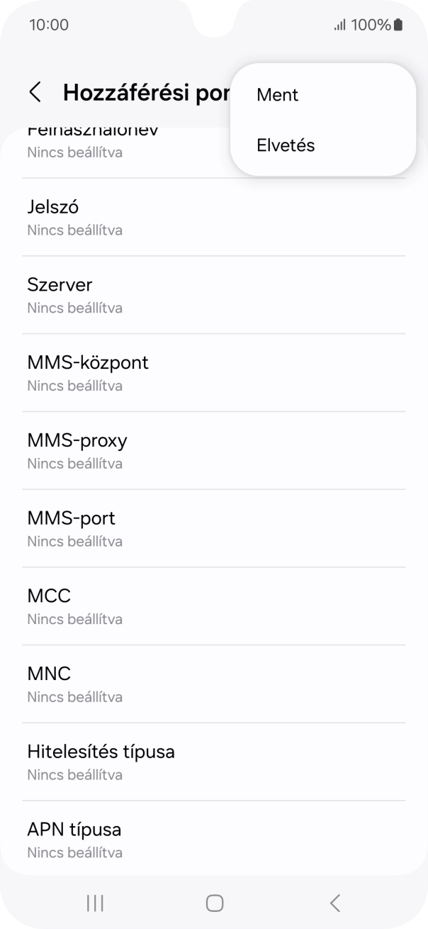 Válaszd a Ment lehetőséget.