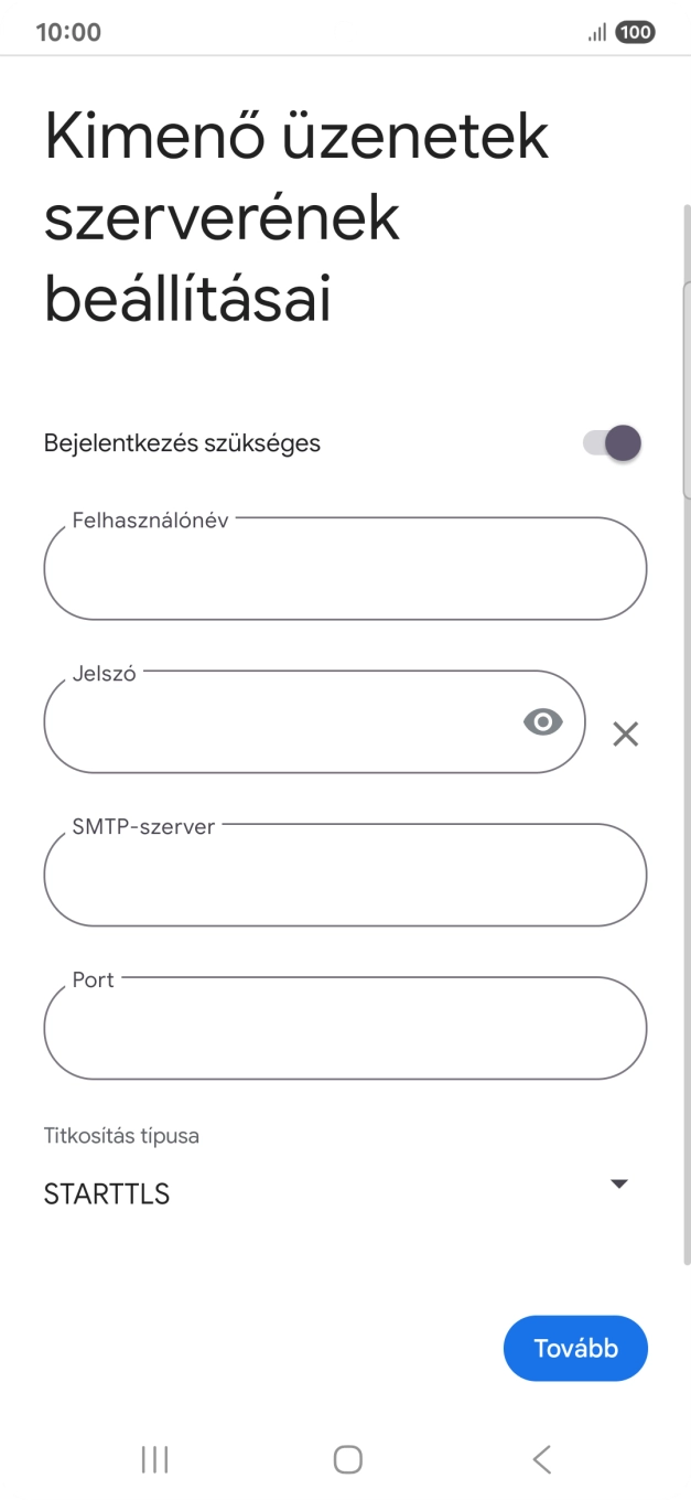 Kattints a „Bejelentkezés szükséges” melletti csúszkára a funkció bekapcsolásához.