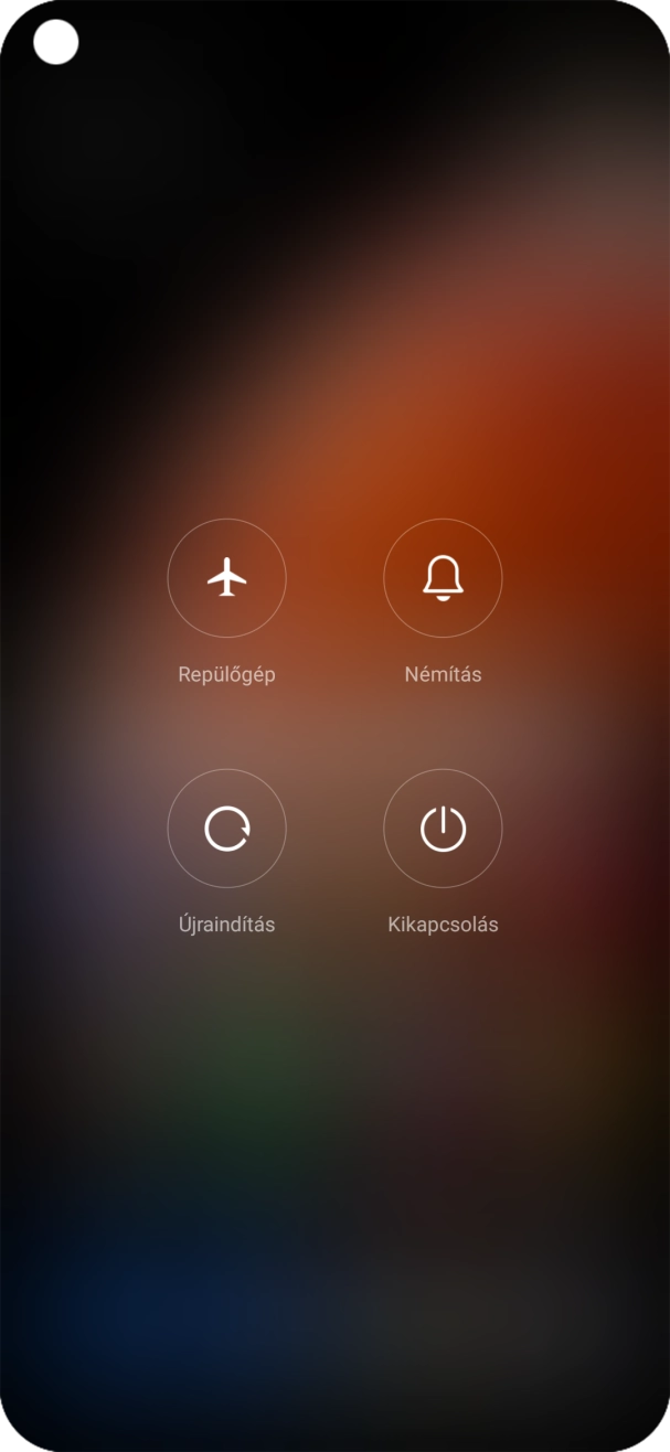 Válaszd a Kikapcsolás lehetőséget.