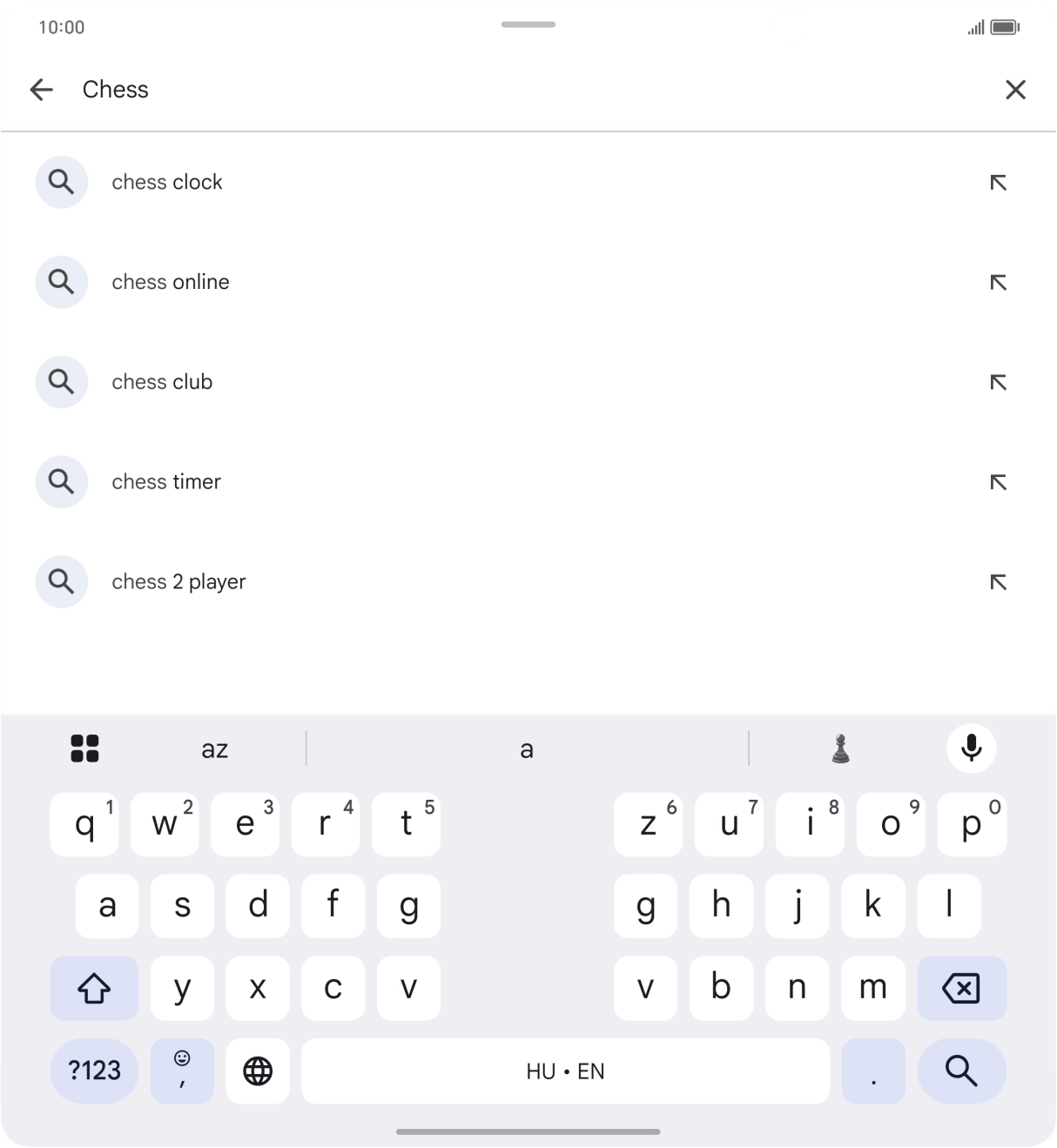 Írd be a keresett alkalmazás nevét vagy kategóriáját, és kattints a keresés ikonra.