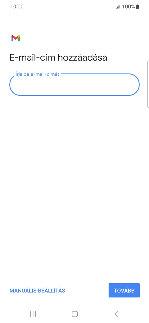 Válaszd a TOVÁBB lehetőséget.
