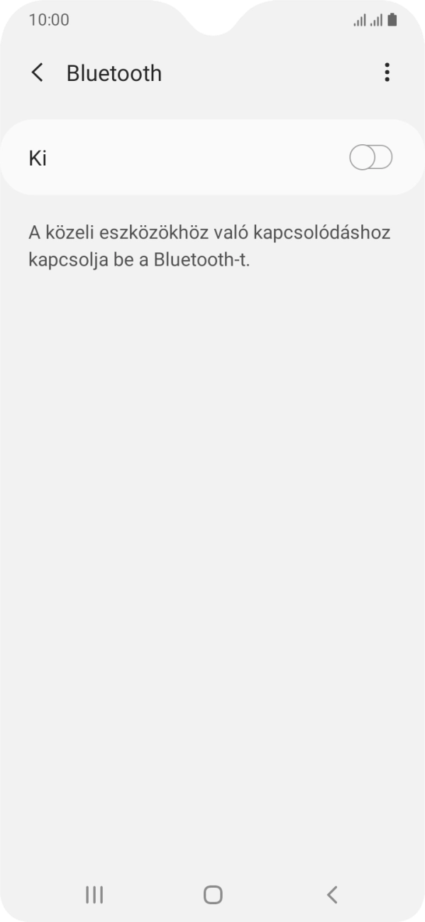 Kattints a csúszkára a funkció bekapcsolásához.