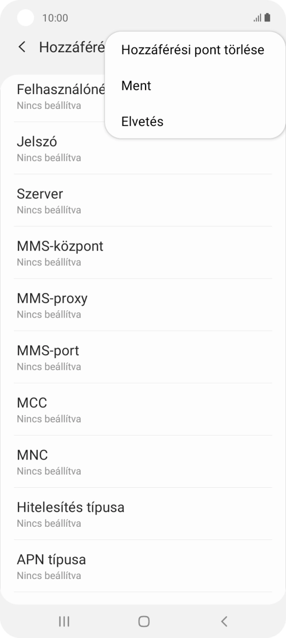 Válaszd a Ment lehetőséget.