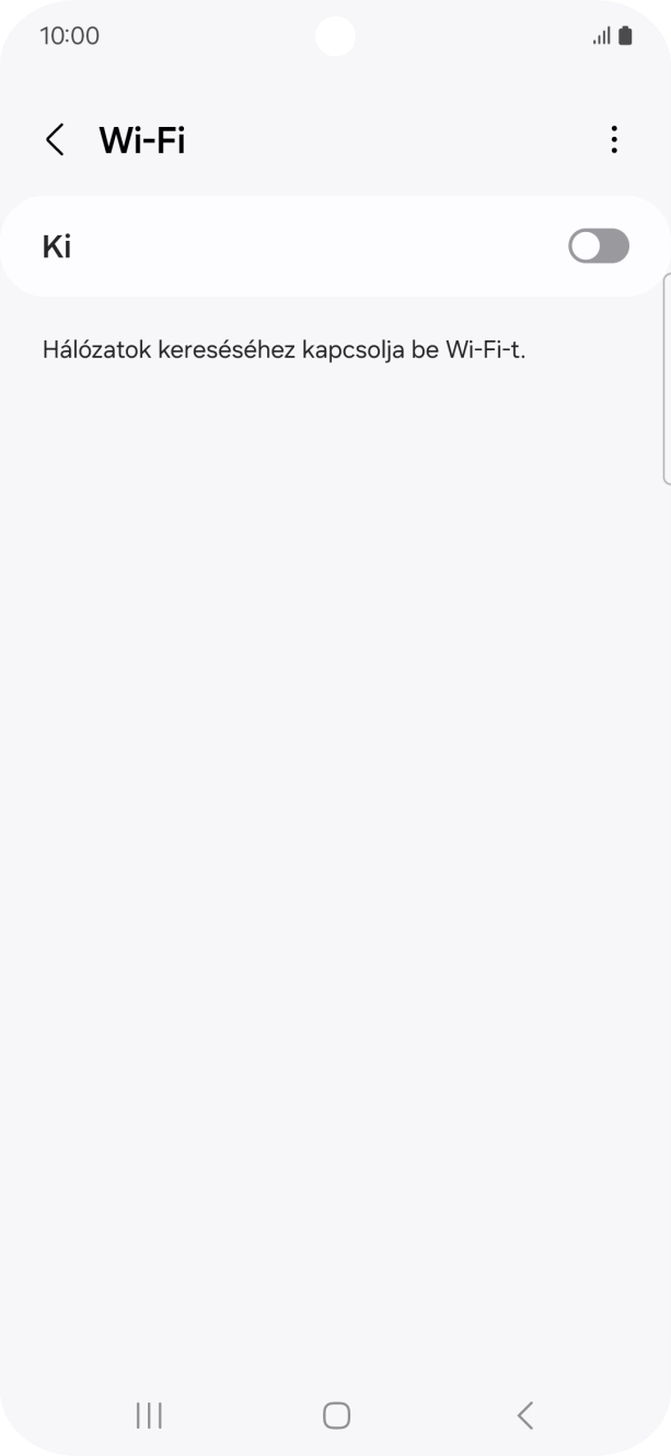 Kattints a csúszkára a funkció bekapcsolásához. Kattints a csúszkára a funkció bekapcsolásához.