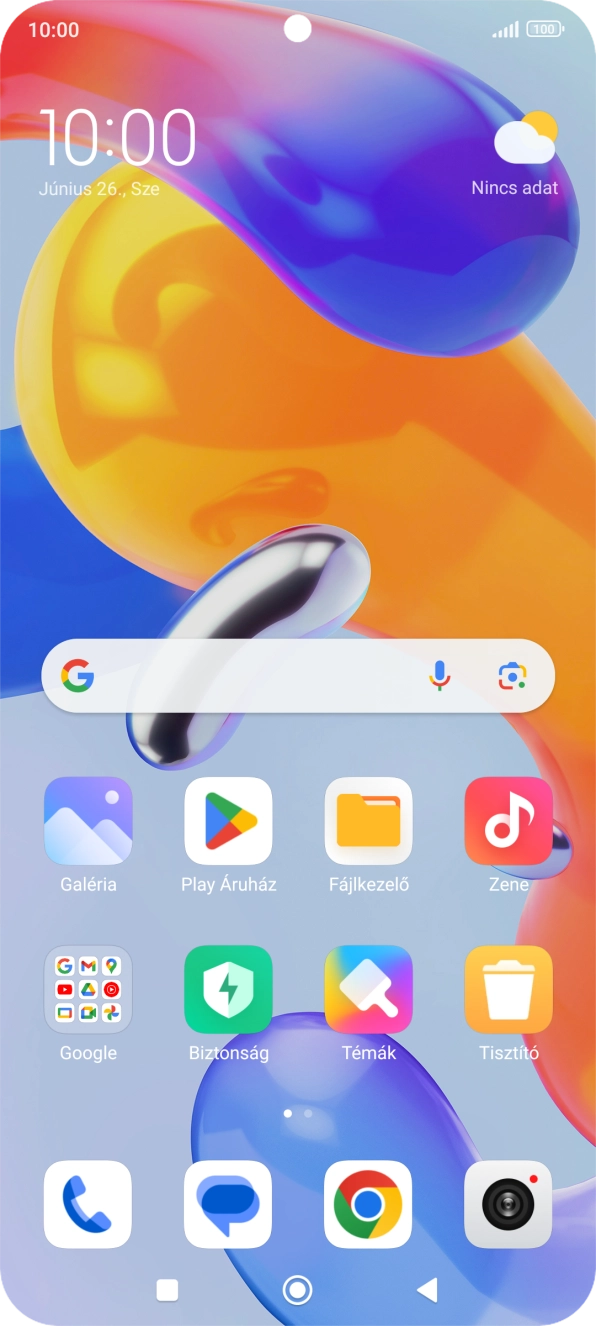 Kattints a telefon ikonra.