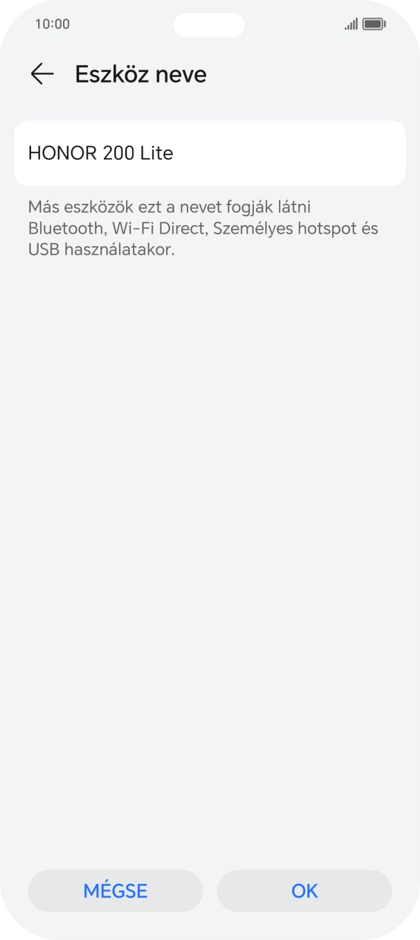 Válaszd a OK lehetőséget.