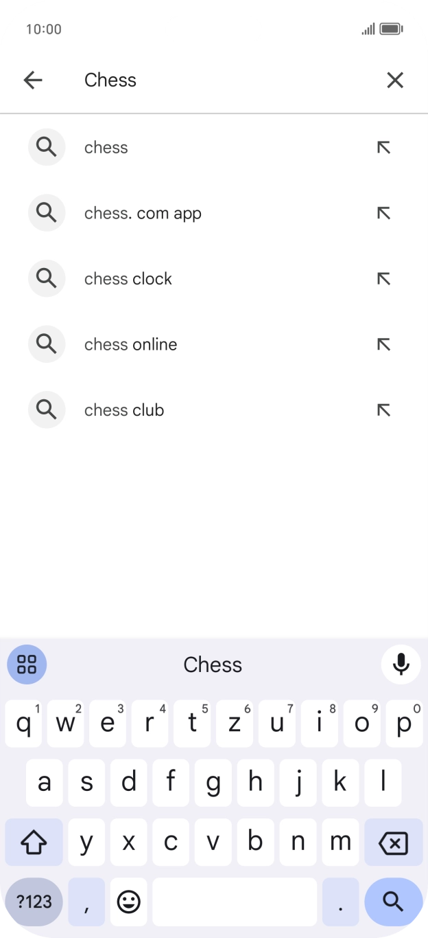 Írd be a keresett alkalmazás nevét vagy kategóriáját, és kattints a keresés ikonra. Írd be a keresett alkalmazás nevét vagy kategóriáját, és kattints a keresés ikonra.