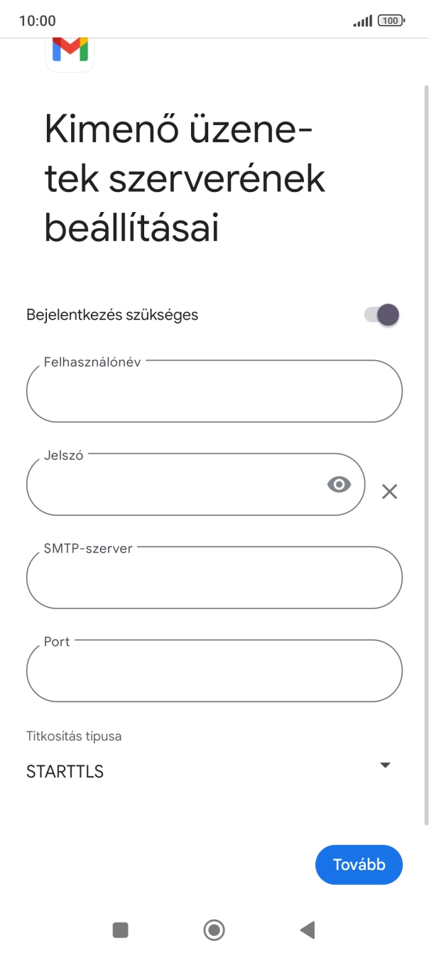 Kattints a „Bejelentkezés szükséges” melletti csúszkára a funkció bekapcsolásához.