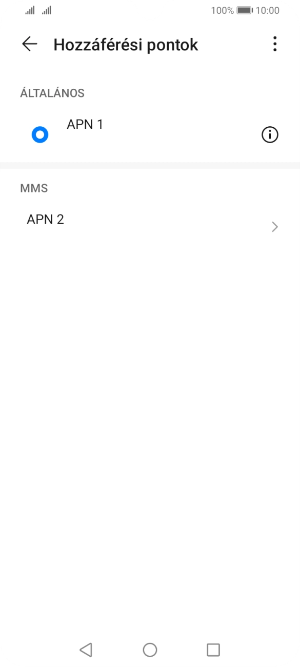 A befejezéshez, és ahhoz, hogy visszatérhess a főképernyőhöz, nyomd meg a főgombot.