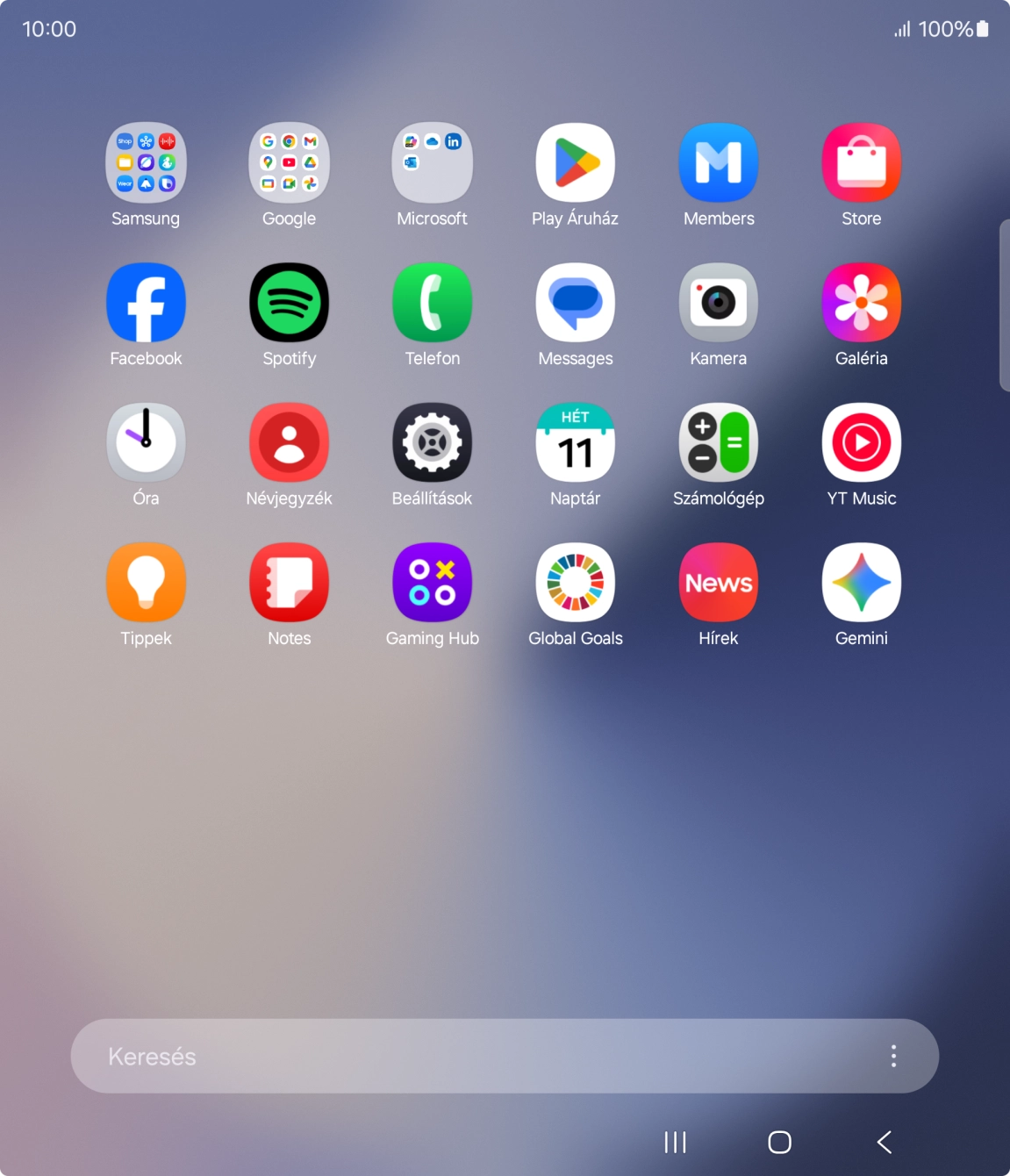 Válaszd a Play Áruház lehetőséget.