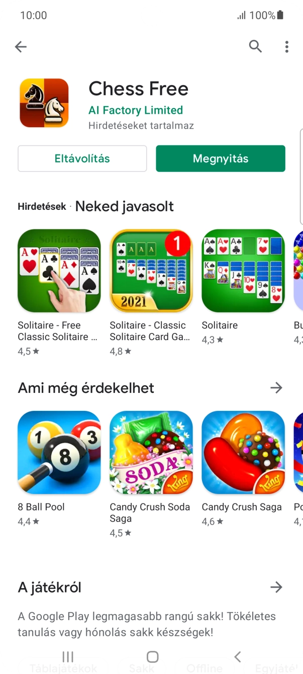 A befejezéshez, és ahhoz, hogy visszatérhess a főképernyőhöz, nyomd meg a főgombot. A befejezéshez, és ahhoz, hogy visszatérhess a főképernyőhöz, nyomd meg a főgombot.